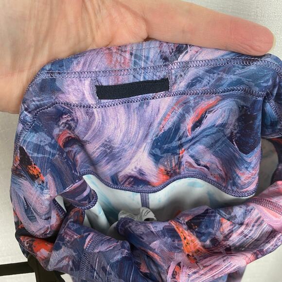 Lululemon Atmospheric Purple Multi base Pace High Rise Running Tight 25” Sz.6 - Picture 10 of 16